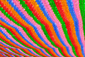 Colorful lanterns background at buddhist temple Seoul Korea