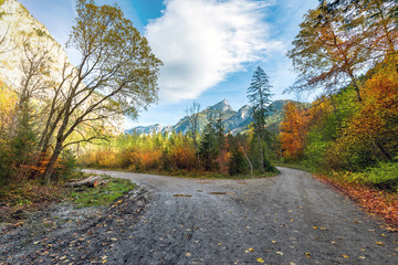 Herbst am Leopold Steiner See, Erzberg, Steiermark, Österreich
