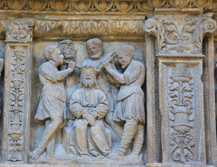 Torture of Jesus at the Saint Thomas Church of Haro, La Rioja