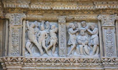 Portada Principal at the Saint Thomas Church of Haro, La Rioja