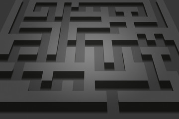 Dark Maze Concept Image