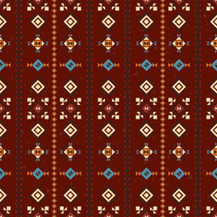 Ethnic seamless pattern 