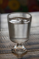 Glass of water