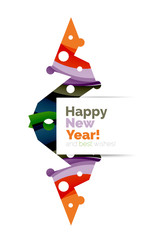 Christmas and New Year sale banner