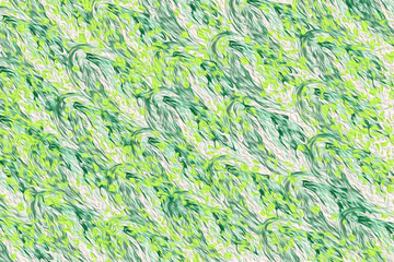 Abstract pointillist oil painting. Abstract impressionist art work in pointillist style - brush strokes of oil painting - colorful abstract texture.