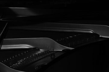 Inside the piano