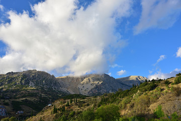 The Mount Parnassus. Greece