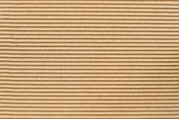 Brown corrugated cardboard useful as a background - 125121241