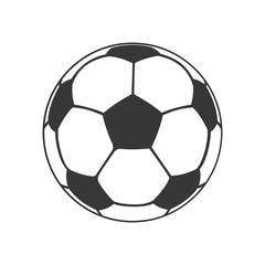 Fototapeta premium balloon soccer isolated icon vector illustration design