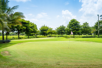 Obraz premium Golf green