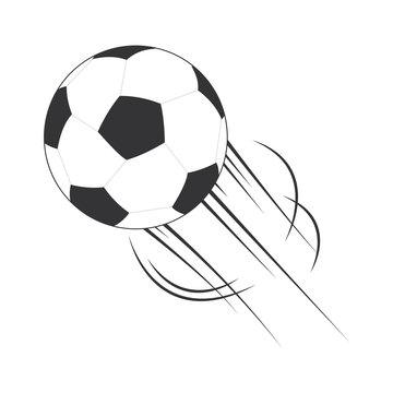 balloon soccer isolated icon vector illustration design