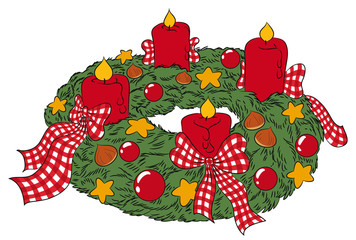 Adventskranz