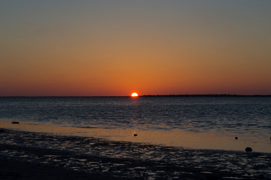 sunset-at-the-beach © Joseph