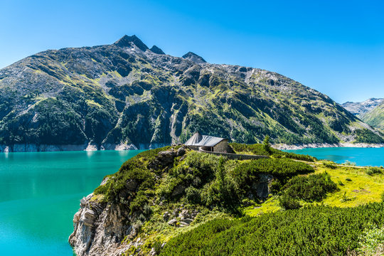 Gedenkst&auml;tte f&uuml;r die toten Arbeiter beim Bau der K&ouml;lnbreinsperre in K&auml;rnten &Ouml;sterreich