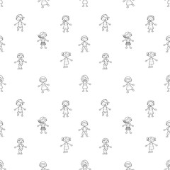 Kinder aus verschiedenen Ländern - Muster