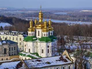 All Saints' Church of Kiev Pechersk Lavra Christian Monastery in