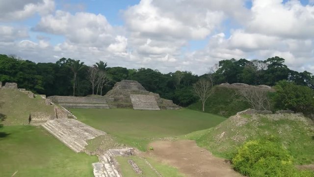 Rockstone Pond, Belize - January, 2016 - Timelapse from the top of the Temple of the Masonry Altars.