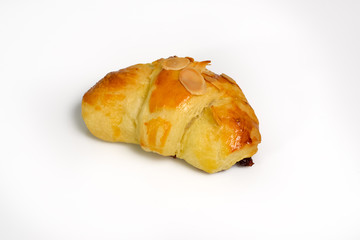 Delicious homemade croissants for breakfast