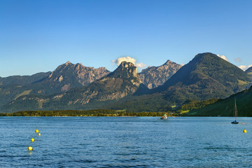 view of Wolfgangsee, Austria
