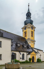 Fototapeta na wymiar church in Gmunden, Austria