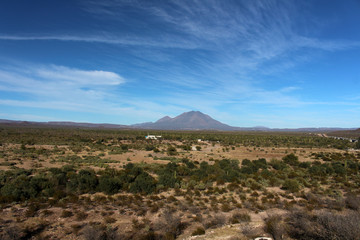 Blick auf Vulkan- Las Tres Vírgenes