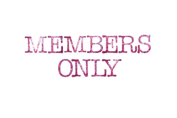 Members Only Stempel