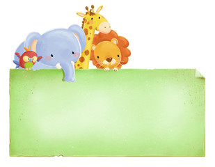 cartel de animales © cirodelia