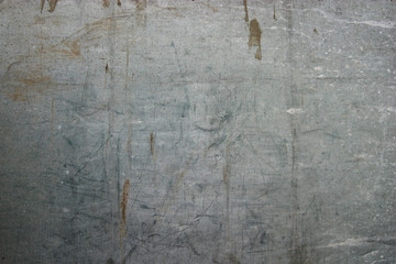 grey scrached metal wall