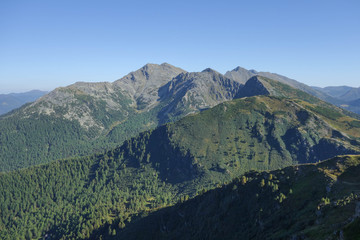 Obraz na płótnie Canvas Stein am Mandl, Obersteiermark Gipfel und Aussicht im Sommer