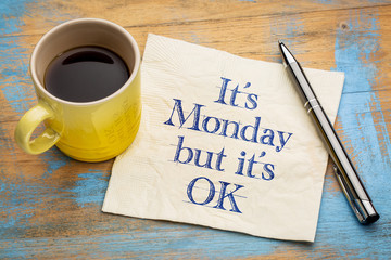 OK, it is Monday - napkin