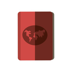 passport document isolated icon vector illustration design