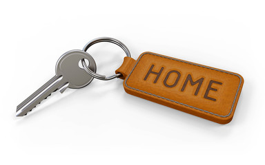 Schlüssel mit Anhänger Home