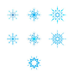 winter illustration snowflakes