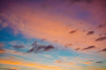 Obraz premium the multi-colored sky