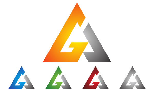 G A letter , G a logo design