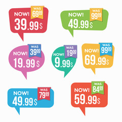 Sale Stickers Collection. Sale sticker. Sales. Sale now.