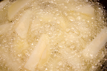 Potato Sticks fried background image 