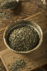 Raw Organic Dry Basil Seasoning