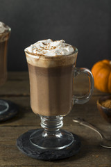 Homemade Pumpkin Spice Hot Chocolate