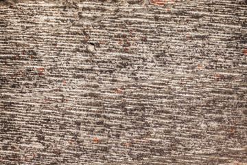 Underground multicolor fragment of wall in potassium salt mine w