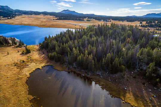 Shoshone National Forest Aerial