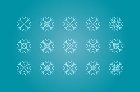 Vector Snowflakes