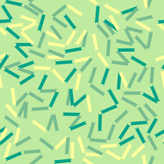 Abstract vector seamless pattern. Lines and dots.