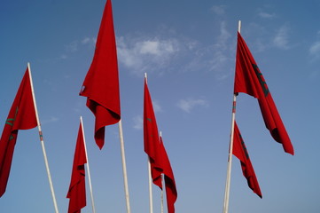 drapeau, Maroc