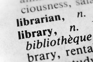 Obraz premium Library