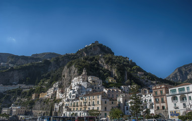 Fototapeta na wymiar Amalfi village