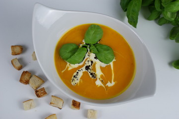 Landküche .... Kürbissuppe