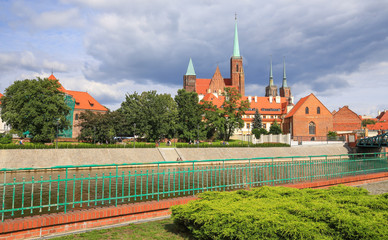 Wroclaw / historical architecture of the city center
