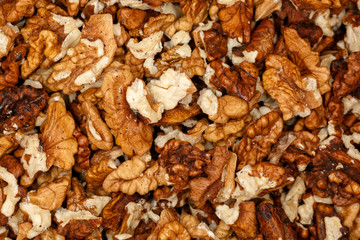 Ядра грецких орехов россыпью