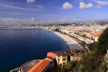 Fototapeta premium mer d'azur à Nice